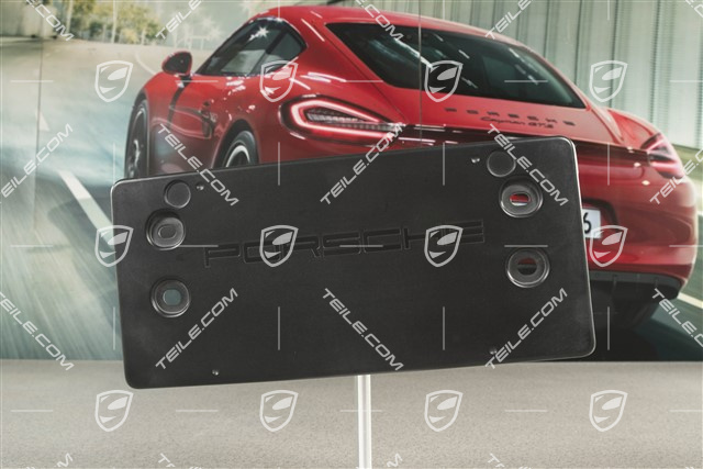 Podstawa tablicy rejestracyjnej, Duża (USA)