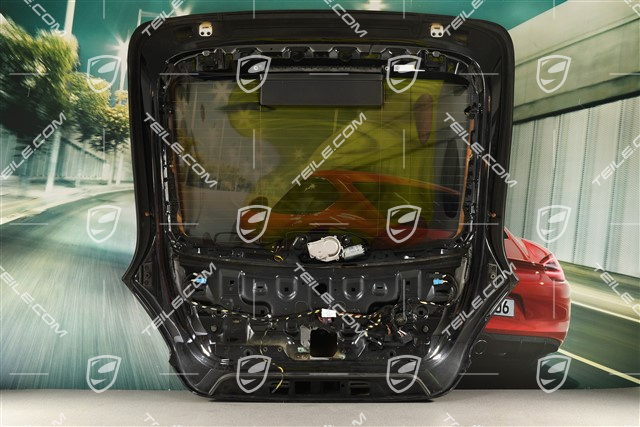 Deck lid, with hole for rear window wiper, KPL