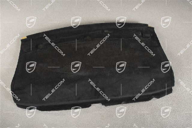 Klebeteppich / Hutablage / Bodenbelag, Schwarz, Coupe