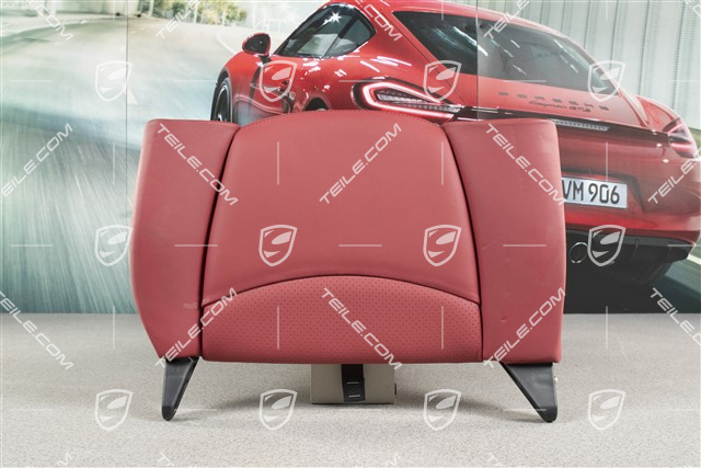 Teppich für Notsitzrückenlehne / Rücksitz / Rückenlehne, Schriftzug Turbo, Boxsterrot, R