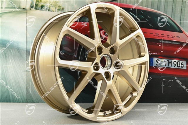 21" komplet felg Panamera Sport Design, 9,5J x 21 ET71 + 11,5J x 21 ET69, neodyme