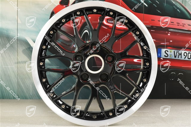 18" Felga Sport Classic II, 10J x 18 ET65, czarny wysoki połysk