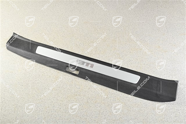 Einstiegleiste, Schwarz / Aluminium-gebürstet, R