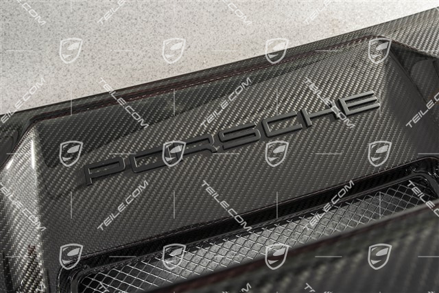 GT2RS combined rear spoiler lid, complete