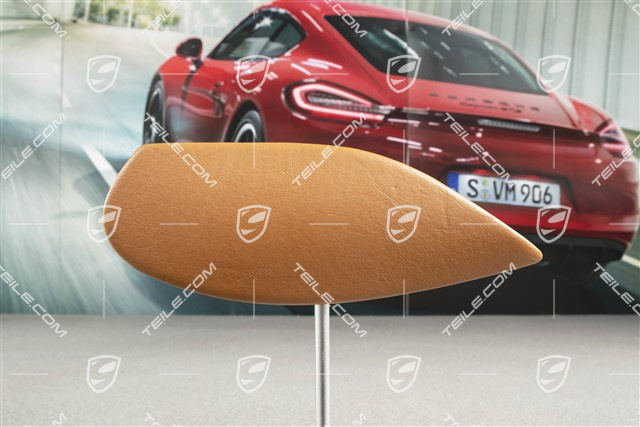 Centre console / tunnel cover, Leather, Lateral, Brown/Natural, L