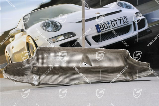 Heat shield, centre Heat shield, centre