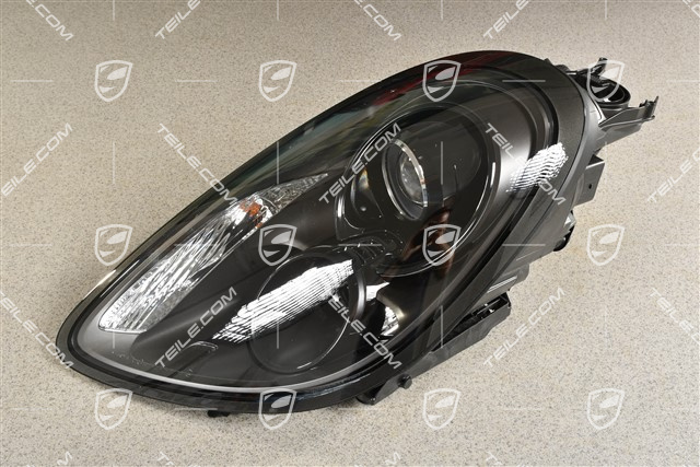 Bi-Xenon Scheinwerfer, dynamisches Kurvenlicht, in Schwarz, L