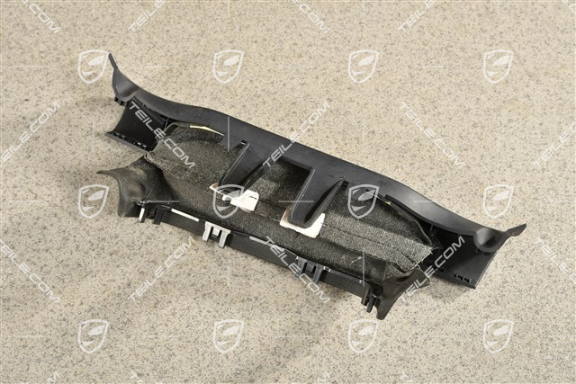 Osłona kolumny kierowniczej, górna, niebieska