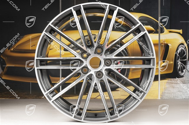 22-inch wheel rim set, Turbo IV, 10J x 22 ET48 + 11,5J x 22 ET61