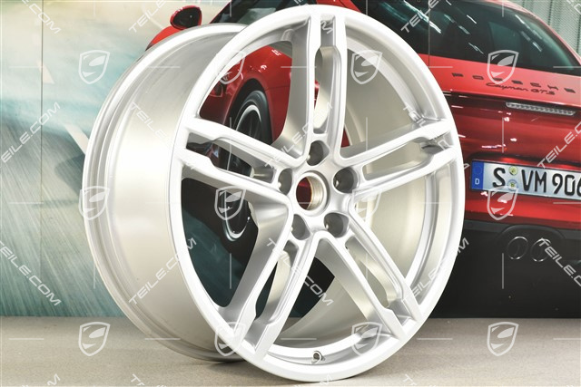 19" Felga, Turbo/Sport Design, 8,5J x 19 ET21, srebrny
