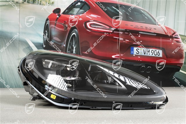 LED Scheinwerfer, schwarz, R