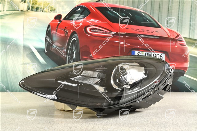 Bi-Xenon headlamp, dynamic AHBA, black, L