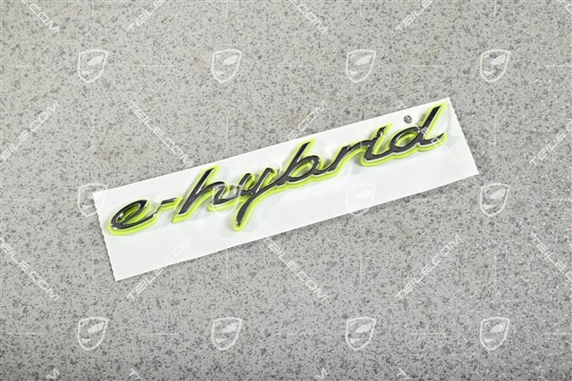 "e-hybrid" Schriftzug, seitlich, L