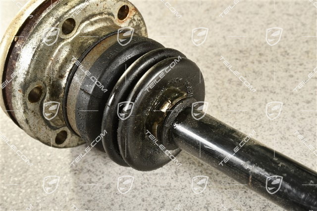 Drive shaft front, (all-wheel drive), L=R (damaged rubber)