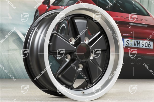 15-inch Fuchs Rim 7J x 15 ET23,3, with black rim star
