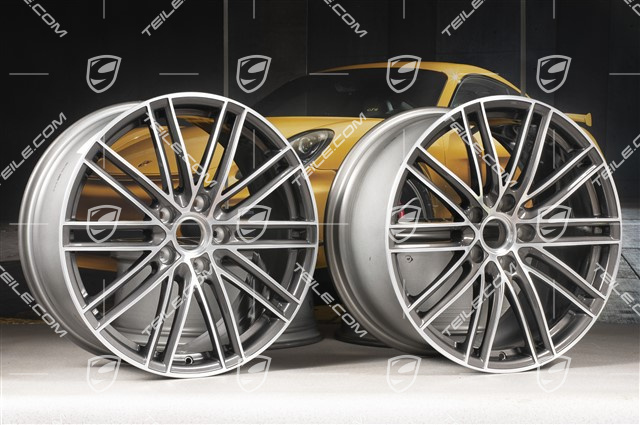 20" Turbo IV Felgensatz, Felgen 8,5J x 20 ET57 + 10,5J x 20 ET47