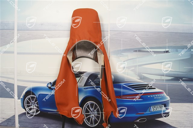 Lehnenbezug, Aussenteil, Basissitz, Leder, Terrakotta, R