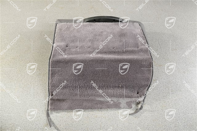 Notsitzrückenlehne / Rücksitz / Rückenlehne, hinten, Kunstleder, Classic Grau, Coupe / Targa, R