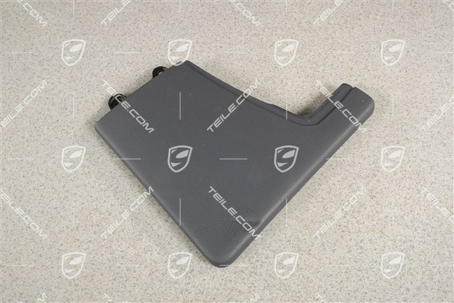 Mittelkonsole, Blende seitlich, Kunsleder, Seeblau, L