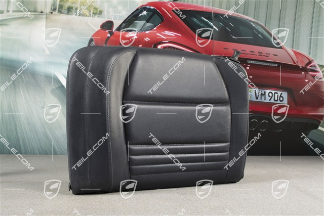 Back seat backrest, Rear, Leatherette, Metropole blue, Convertible, L