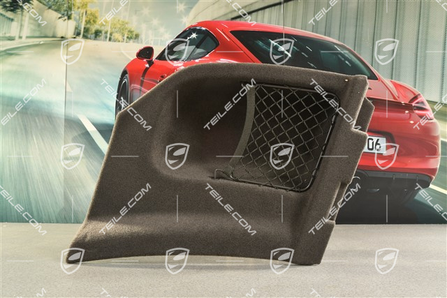 Osłona, Tapicerka bagażnika, welur, Agate Grey, R