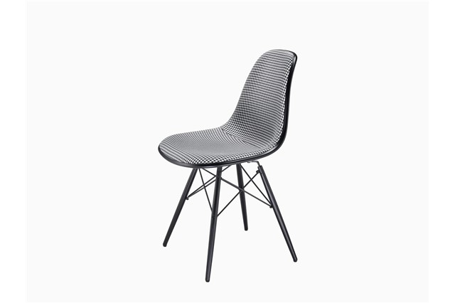 Vitra for Porsche - Stuhl Eames Plastic Side Chair, Pepita Edition – Limited Edition / 1.963 Exemplare