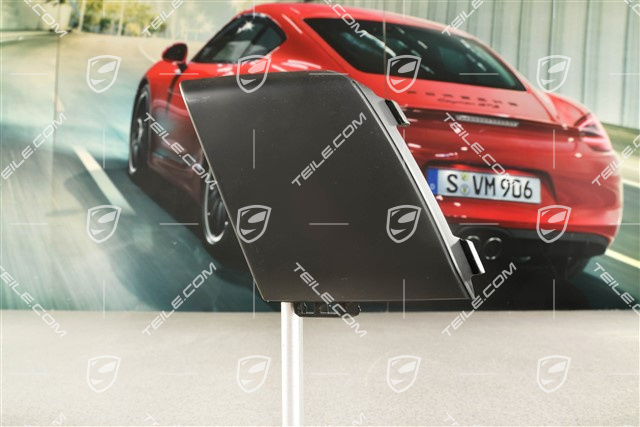 Blenda / osłona wlotu powietrza, boczna, czarny mat, GTS / Sport Design, L