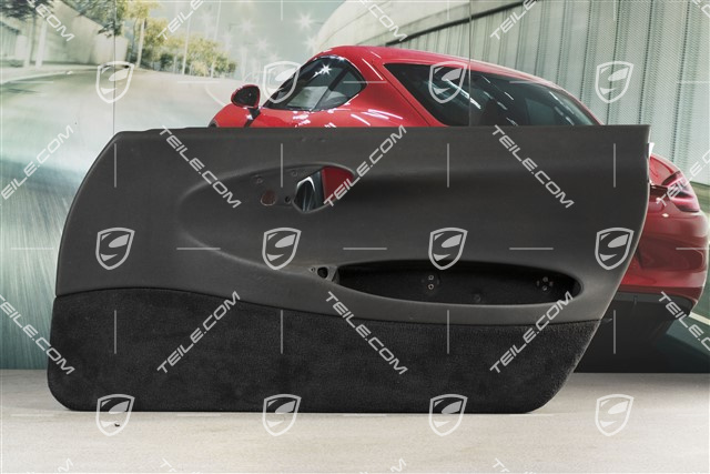 Türverkleidung, Kunstleder, ohne sound paket, Schwarz, R