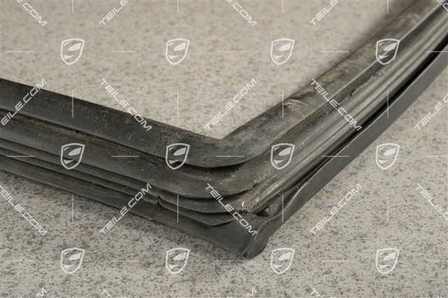 Sealing frame for rear quarter glass, L