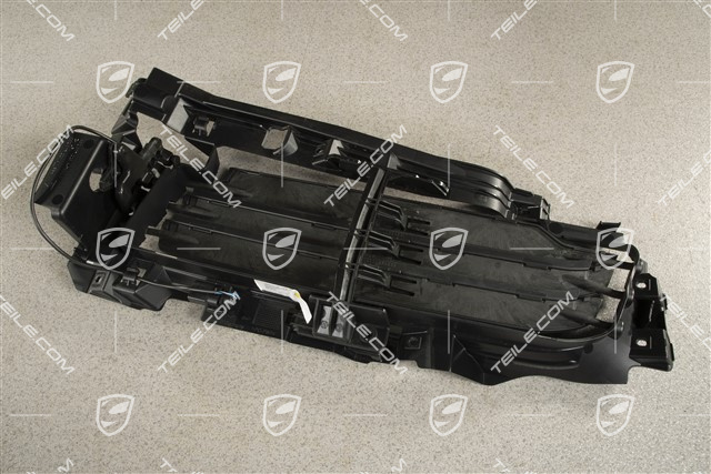 Turbo, kratka wentylacyjna do zderzaka przedniego, czarny mat, L