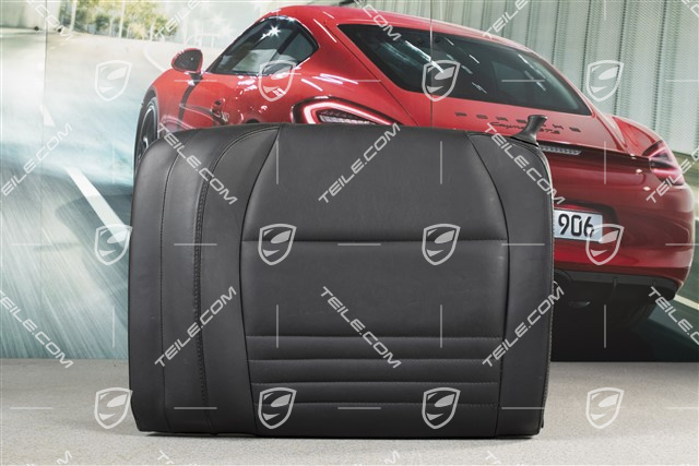 Notsitzrückenlehne, Leder, schwarz, Coupe, Turbo, L