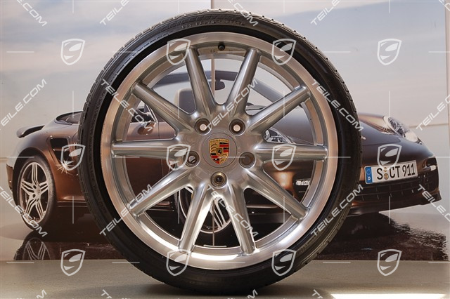 19" Carrera Sport Sommerräder Satz, 8,5J x 19 ET55 + 10J x 19 ET42 + Reifen