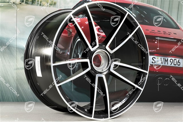 20+21" Komplet felg Turbo Sport 4, felgi: przednie 9J x 20 ET41 + tylne 11,5J x 21 ET67
