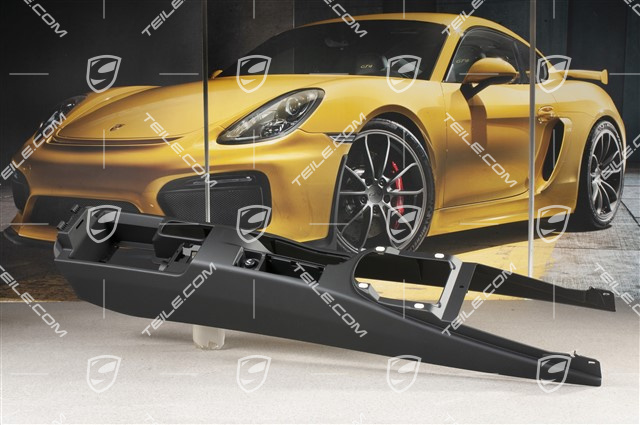 Tunel / Konsola środkowa, czarna, Coupe