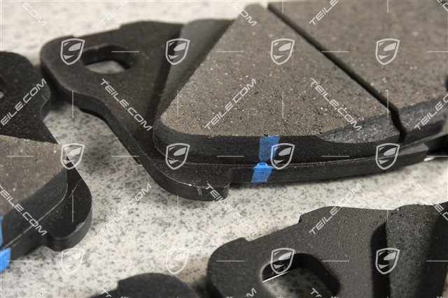 Brake pads, front axle, 18"