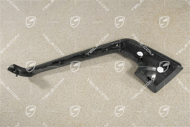 Mittelkonsole, Blende seitlich, Leder, Schwarz, L