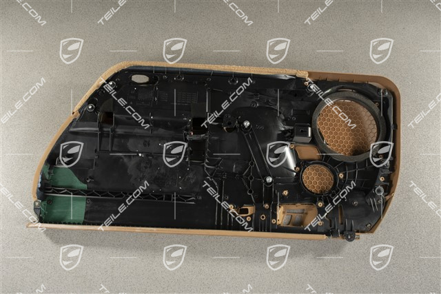 Tapicerka drzwi, skóra, piaskowy beż, L