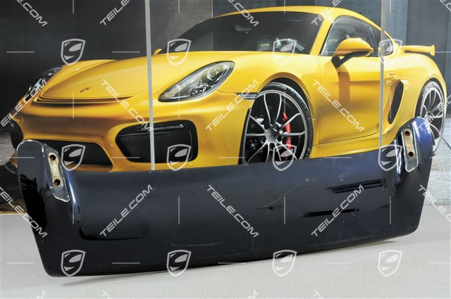 Tylny spoiler, w lakierze, uszkodzone uchwyty