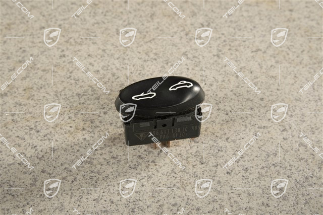 Cabrio, Przełącznik / przycisk sterowania dachem, czarny mat