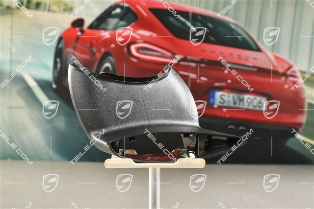 Aussenspiegel, Spiegelgehäuse Blende unten, Schwarz, R