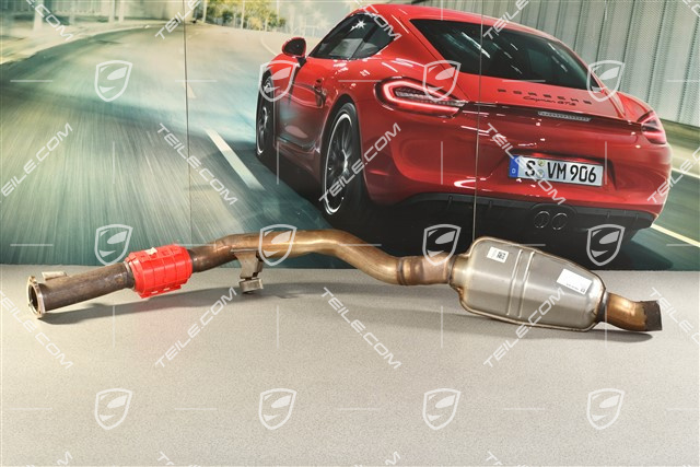 Rura wydechowa + przedni tłumik, 4,0L, R