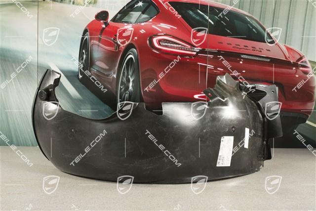 Radhausschale vorne, Hinterteil, C2/C2S/GT3, L