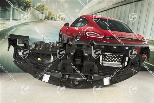 Dashboard, upper part, Leather black