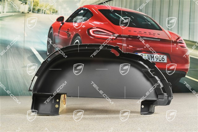 Air duct / guide / 3,0L Hybrid, Satin black, L