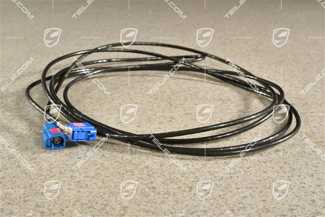 Connecting line, GPS Antenna / aerial with Control panel Navigation system