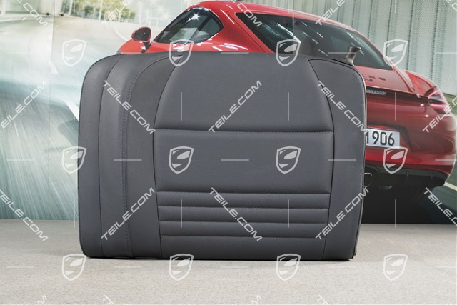 Oparcie tylnego siedzenia, Skóropodobne, Niebieskie, Coupe, L