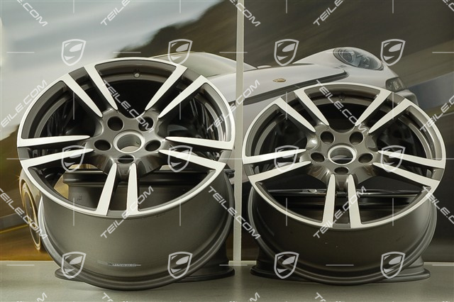 19" Komplet felg Turbo II, 8,5J x 19 ET56 + 11J x 19 ET51, Turbo / Turbo S, GTS