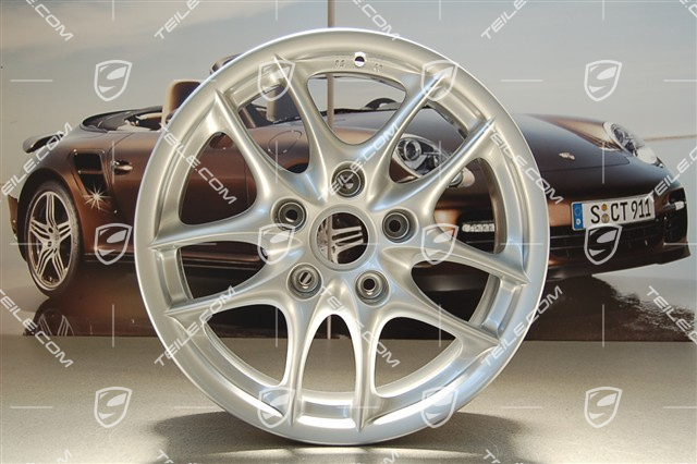 17-inch Boxster S II wheel, 8,5J x 17 ET48 17-inch Boxster S II wheel, 8,5J x 17 ET48