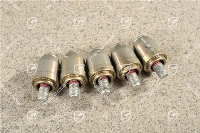 Central wheel lock mounting parts for one hub, L=R