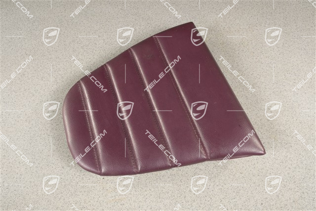 Siedzenia tylne, siedzisko, skóropodobne, Magenta, L